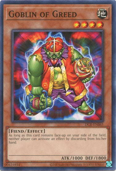 Goblin of Greed | DCR-EN065